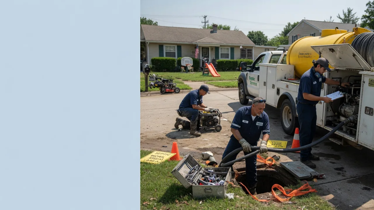 Septic Tank Pumping in Fairfield, AL near me